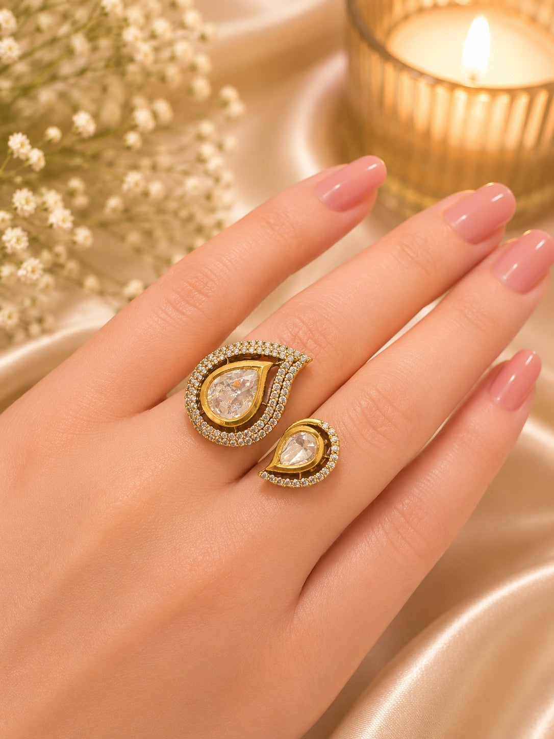 Noor Jodi Kundan Ring