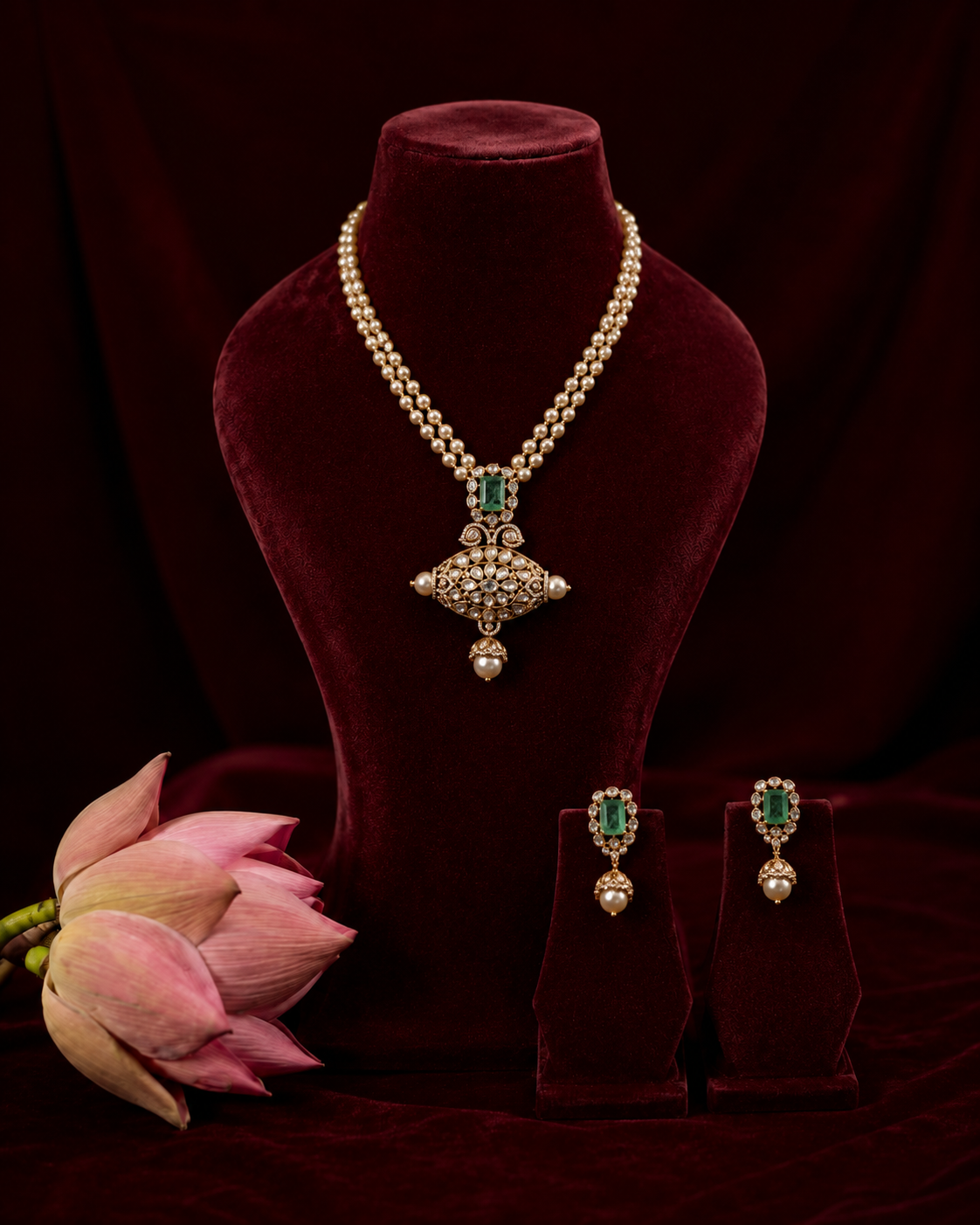 Mint Royale Kundan Set
