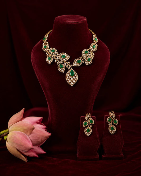 Garden of grace - Emerald & Gold Hasli